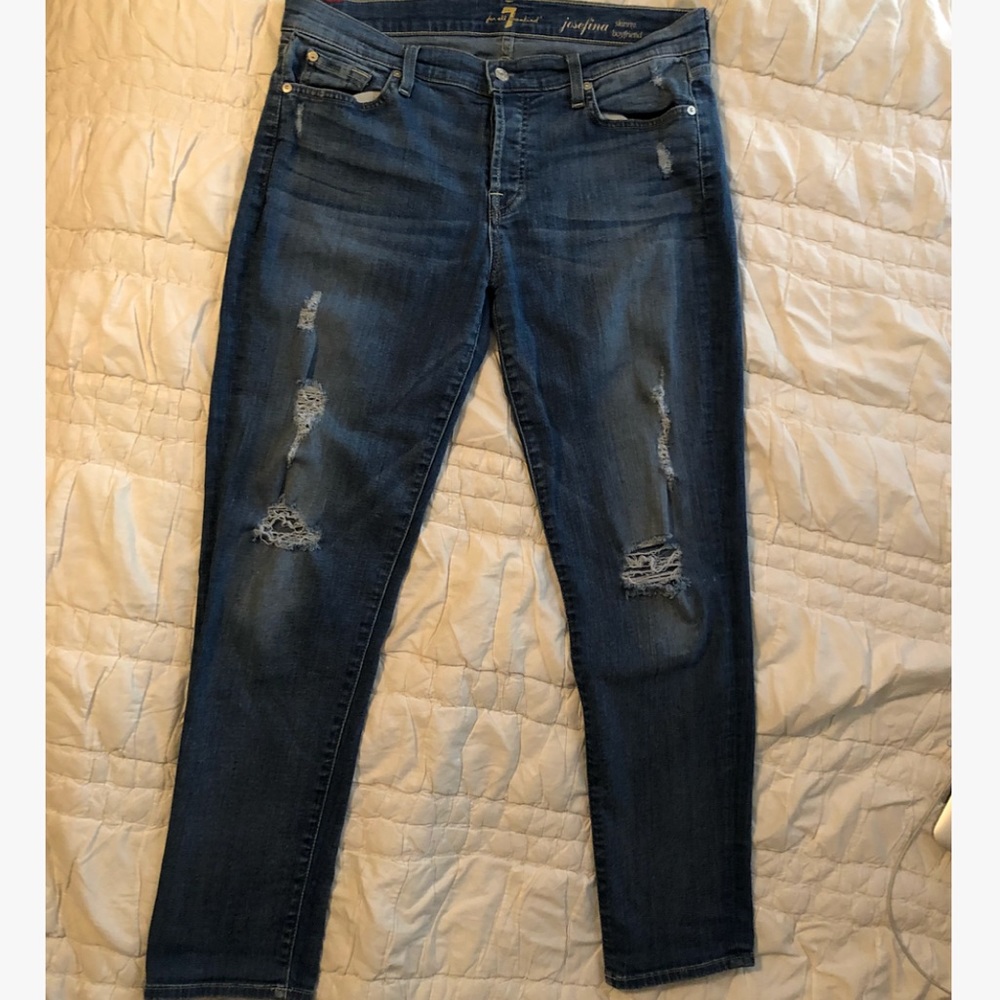 (LIKE NEW) 7 FOR ALL MANKIND SKINNY JOSEFINA